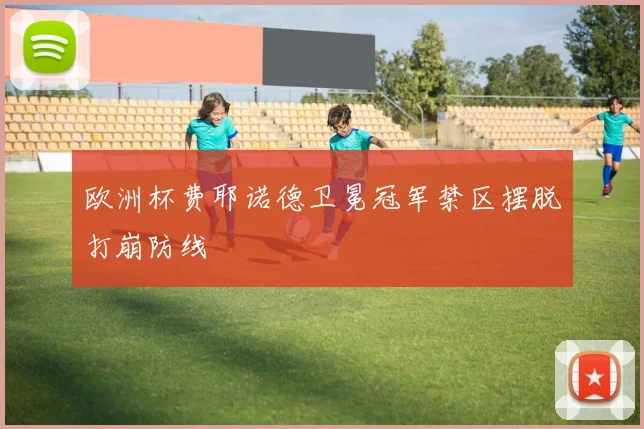 欧洲杯费耶诺德卫冕冠军禁区摆脱打崩防线
